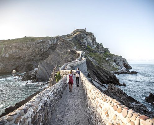 subida San Juan de Gaztelugatxe