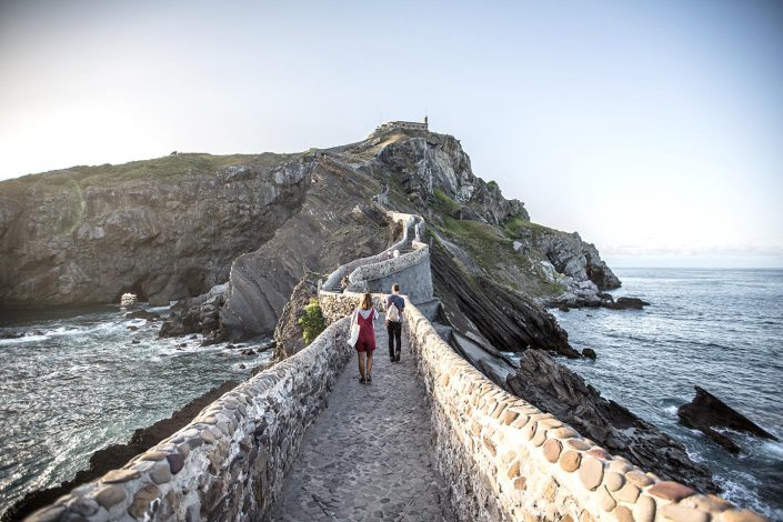 subida San Juan de Gaztelugatxe