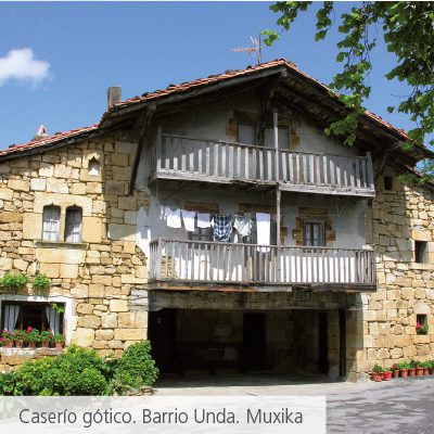 caserio gotico muxika