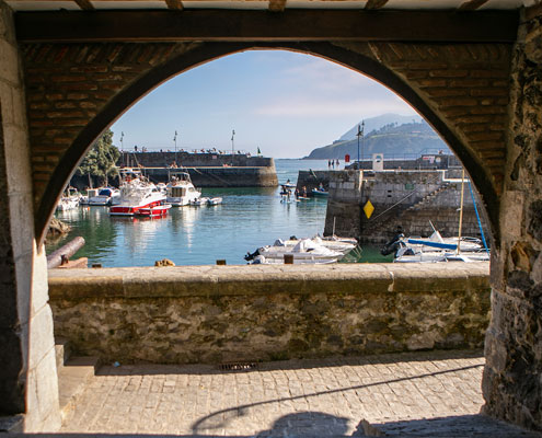 arco puerto Mundaka